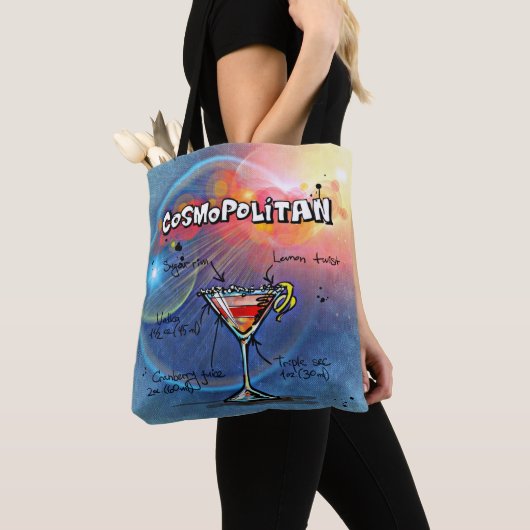 Cosmopolitan Cocktail (#2 van de 12 Reeksen van de Tote Bag (Dichtbij)