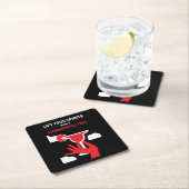 Cosmopolitan Cocktail Drink Kartonnen Onderzetters (Insitu)