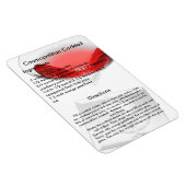 Cosmopolitan Cocktail Drink Receptenmagneet Magneet (Rechterzijde)