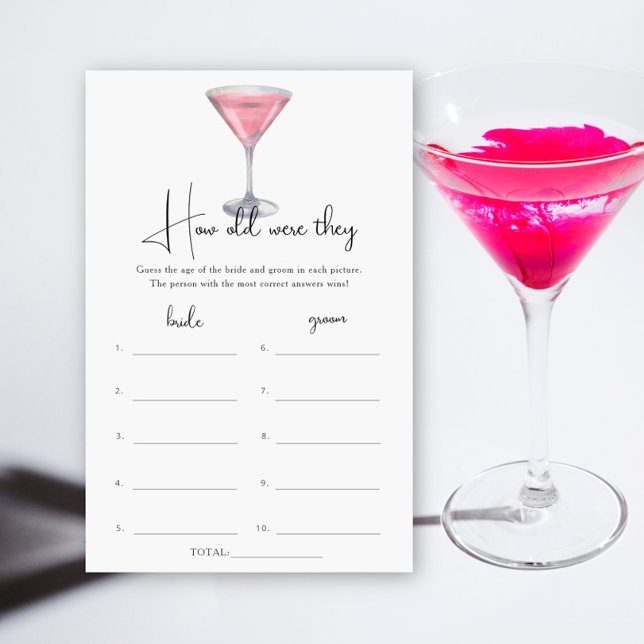 Cosmopolitan cocktail How old were they bridal (Creator heeft geüpload)