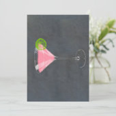 Cosmopolitan Cocktail Kaart (Staand voorkant)