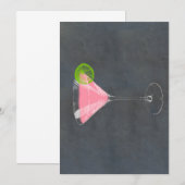 Cosmopolitan Cocktail Kaart (Voorkant / Achterkant)