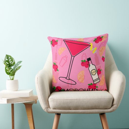 Cosmopolitan Cocktail Kussen (Stoel)