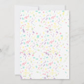 Cosmopolitan Cocktail Mexicaans Bruiloftsfeest Kaart (Achterkant)