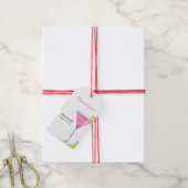 Cosmopolitan Cocktail Mexicaanse Bruids Fiesta Cadeaulabel (Met Touw)