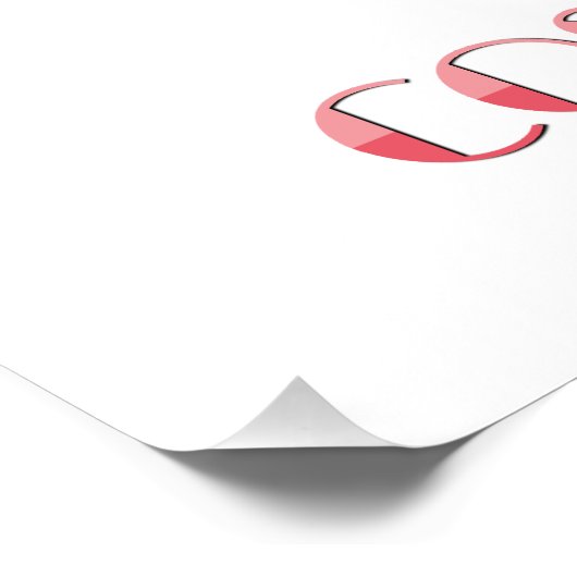 Cosmopolitan Cocktail Perfect Poster (Hoek)