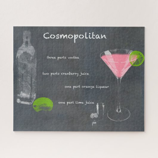 Cosmopolitan Cocktail Recipe Legpuzzel (Horizontaal)