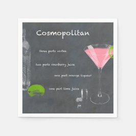 Cosmopolitan Cocktail Recipe Servet