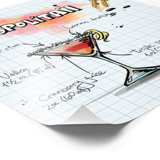 Cosmopolitan Foto Afdruk (Hoek)