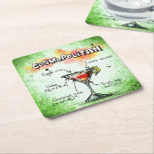 COSMOPOLITAN KARTONNEN ONDERZETTERS (Schuin)