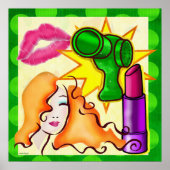 Cosmopolitan Pop Art PRINTS POSTERS DECOR (Voorkant)