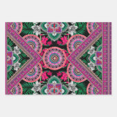 Cosmopolitan  Retro Patroon Inpakpapier Vel (Voorkant 3)