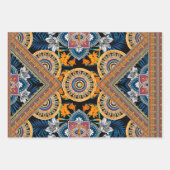 Cosmopolitan  Retro Patroon Inpakpapier Vel (Voorkant 2)