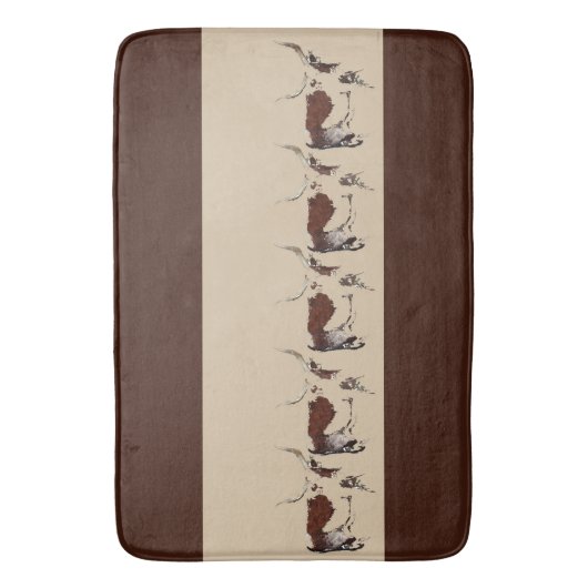 Cosmopolitan Watusi Bathmat Badmat (Voorkant Verticaal)