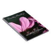 Cosmos 50th Birthday Celebration Custom Guest Book Notitieboek (Rechterzijde)