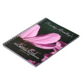 Cosmos 50th Birthday Celebration Custom Guest Book Notitieboek (Linkerzijde)