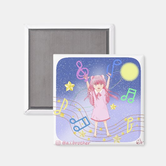 Cosmos Back to School Magnet (Voorkant / Achterkant)