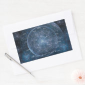 Cosmos Background 001 - Agenda 2015 Rechthoekige Sticker (Envelop)