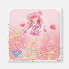 Cosmos Birthday Magnet