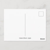 Cosmos Bloemen: Japan Briefkaart (Achterkant)