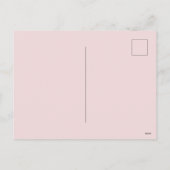 Cosmos Blossoms Pastel Harmony Feestdagenkaart (Achterkant)