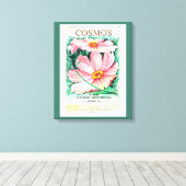 Cosmos Canvas Afdruk (Insitu (Houten vloer))