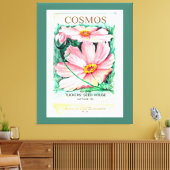 Cosmos Canvas Print (Insitu (Woonkamer))
