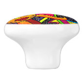 Cosmos Ceramic Knob. Keramische Knop (Zijkant)