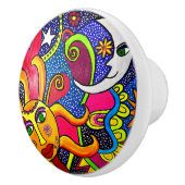 Cosmos Ceramic Knob. Keramische Knop (Rechts)