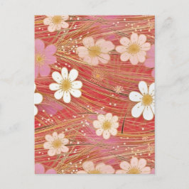 Cosmos Chiyogami Briefkaart