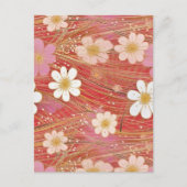 Cosmos Chiyogami Briefkaart (Voorkant)