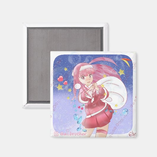 Cosmos Christmas Magnet (Voorkant / Achterkant)