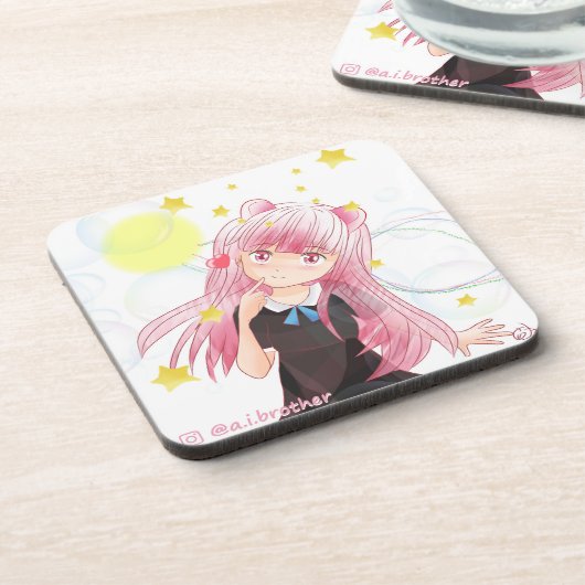 Cosmos Coaster Bier Onderzetter (Linkerzijde)