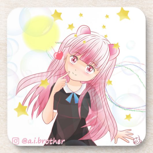 Cosmos Coaster Bier Onderzetter (Voorkant)