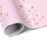 Cosmos Collage Cadeaupapier<br><div class="desc">Collage of purity cosmos in pink perfect for any gift.</div>