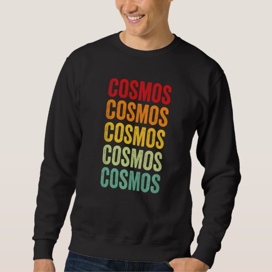 Cosmos Crypto Regenboogtekst Trui (Voorkant)