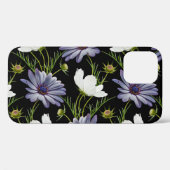 Cosmos Daisy Bloemen Naadloze Collage Case-Mate iPhone Case (Achterkant (horizontaal))