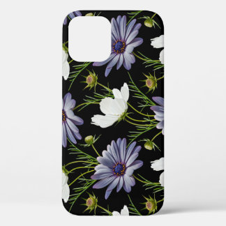 Cosmos Daisy Bloemen Naadloze Collage Case-Mate iPhone Case