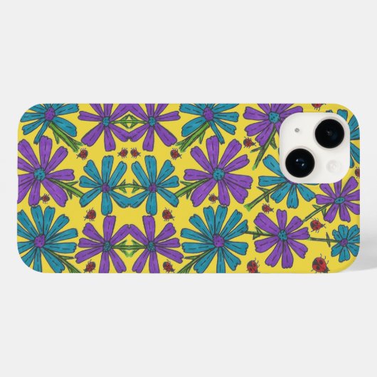 Cosmos en Lady Bugs Case-Mate iPhone Case (Achterkant (horizontaal))