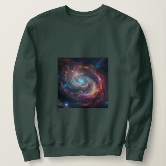 cosmos en planeet sweatshirt (Design voorkant)