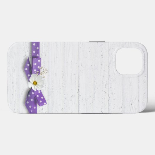 Cosmos en Polka Dot Ribbon Case-Mate iPhone Case (Achterkant (horizontaal))