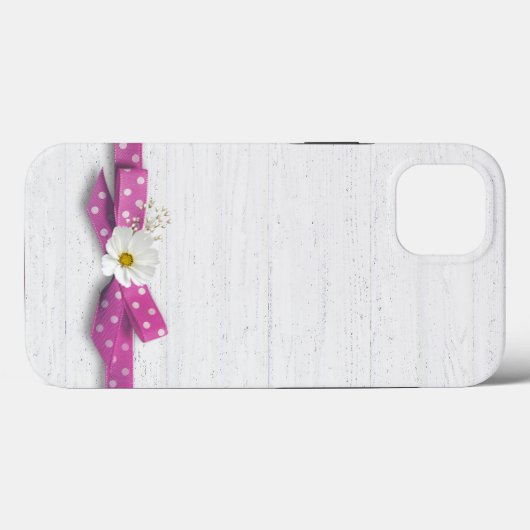 Cosmos en Polka Dot Ribbon Case-Mate iPhone Case (Achterkant (horizontaal))