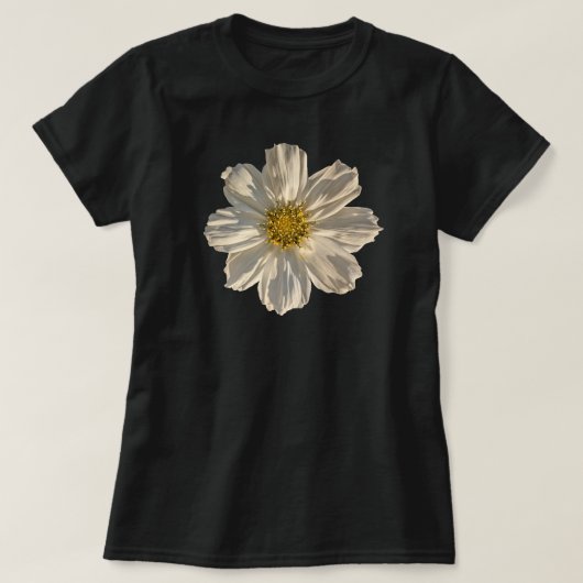 Cosmos Flower Chemistry Molecule T-shirt (Design voorkant)