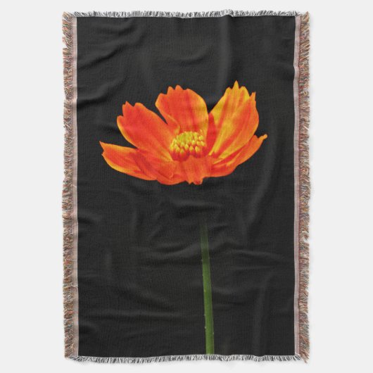 Cosmos Flower Deken (Voorkant Verticaal)