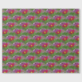 Cosmos Flower Natuur Pattern Cadeaupapier (Vlak)