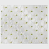 Cosmos flower op White Wedding Elegance Cadeaupapier (Vlak)