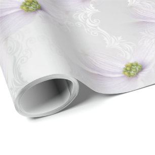 Cosmos flower op White Wedding Elegance Cadeaupapier