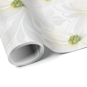 Cosmos flower op White Wedding Elegance Cadeaupapier