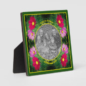 Cosmos Flowers Creëer Uw Eigen Foto Fotoplaat (Voorkant)