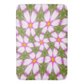 Cosmos Flowers Pattern Badmat (Voorkant Verticaal)